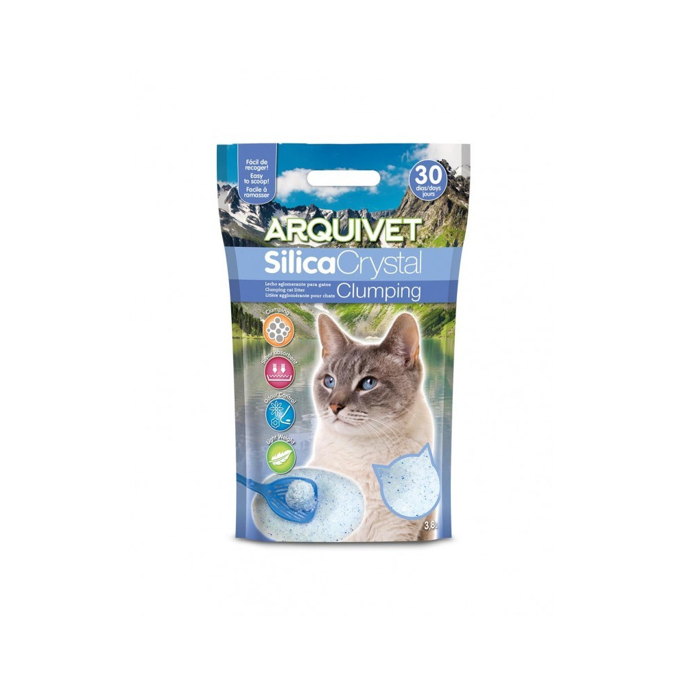 Arquivet Silica Crystal Clumping 3.8 L.