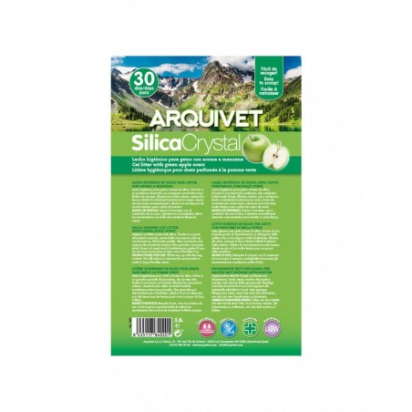 Arquivet Silica Crystal Aroma Manzana Verde 3.8 L.