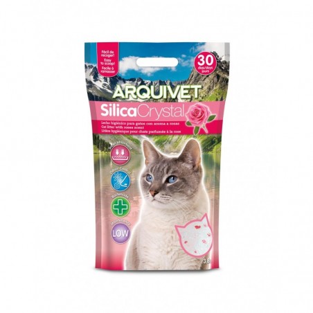 Arquivet Silica Crystal Aroma Rosas 3.8 L.