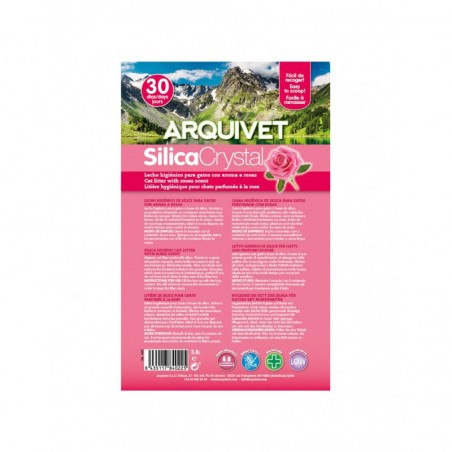 Arquivet Silica Crystal Aroma Rosas 3.8 L.