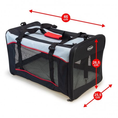 Transportin deluxe para gatos y perros Talla M