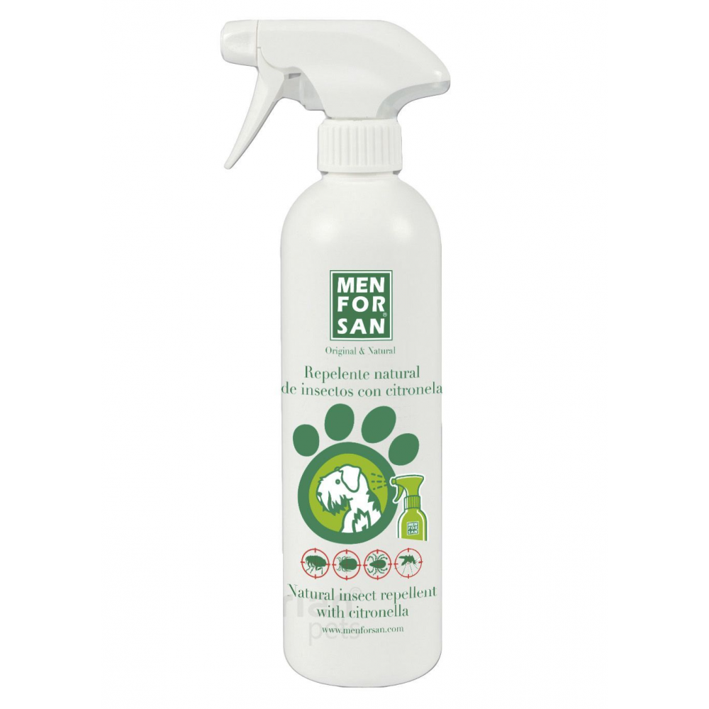 Menforsan Spray Repelente Natural de Insectos con Citronela