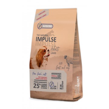 The Natural Impulse Dog Adult Lamb 3 Kg