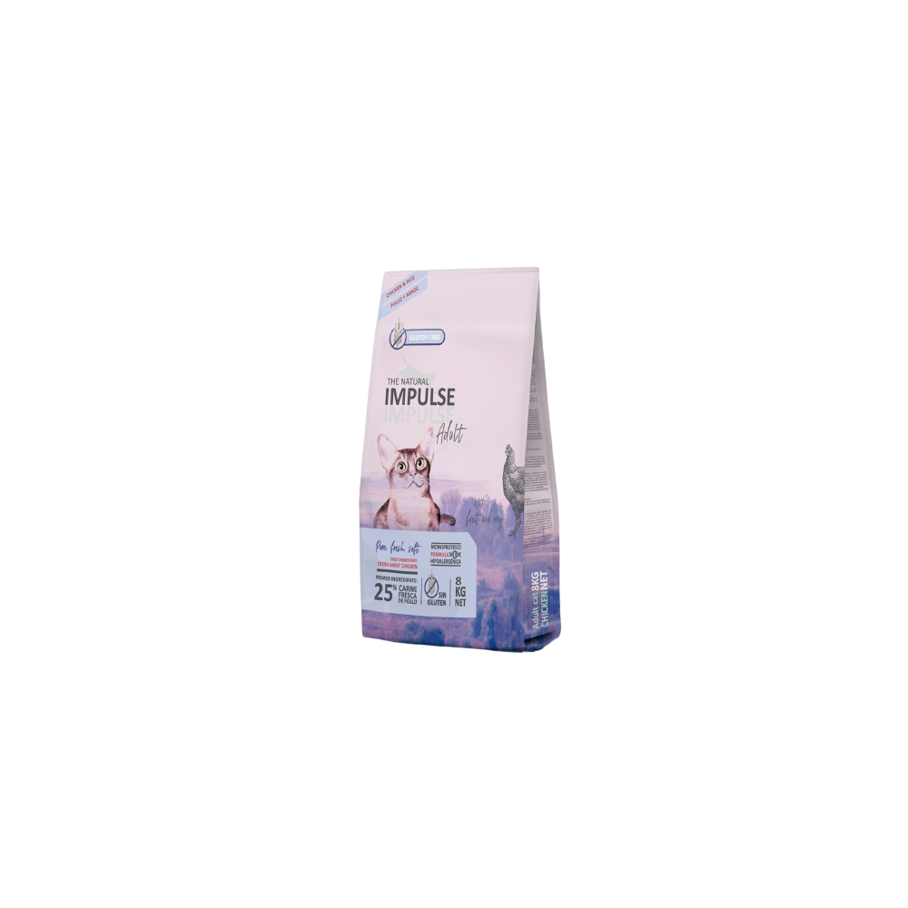 The Natural Impulse Cat Adult  8 Kg