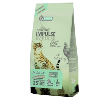 The Natural Impulse Cat Sterilized 8 Kg