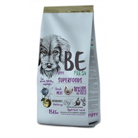 Be Fresh Puppy Pollo 15 Kg