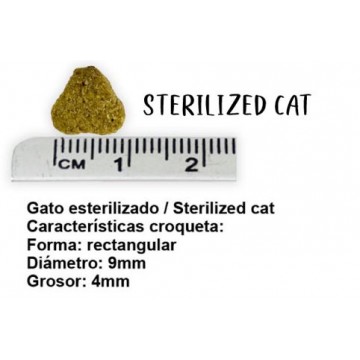 Tamaño croqueta Be Fresh Cat Sterilized