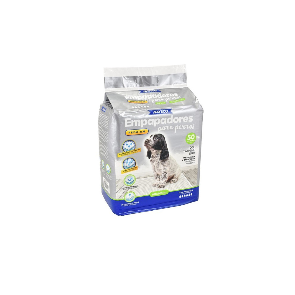Empapadores Premium Nayeco con Feromonas 60 x 60 50 uds