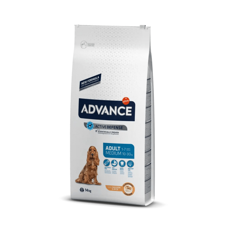 Advance Medium Adult Chicken & Rice 14 Kg