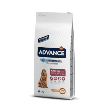 Advance Medium Senior Chicken & Rice 12 Kg