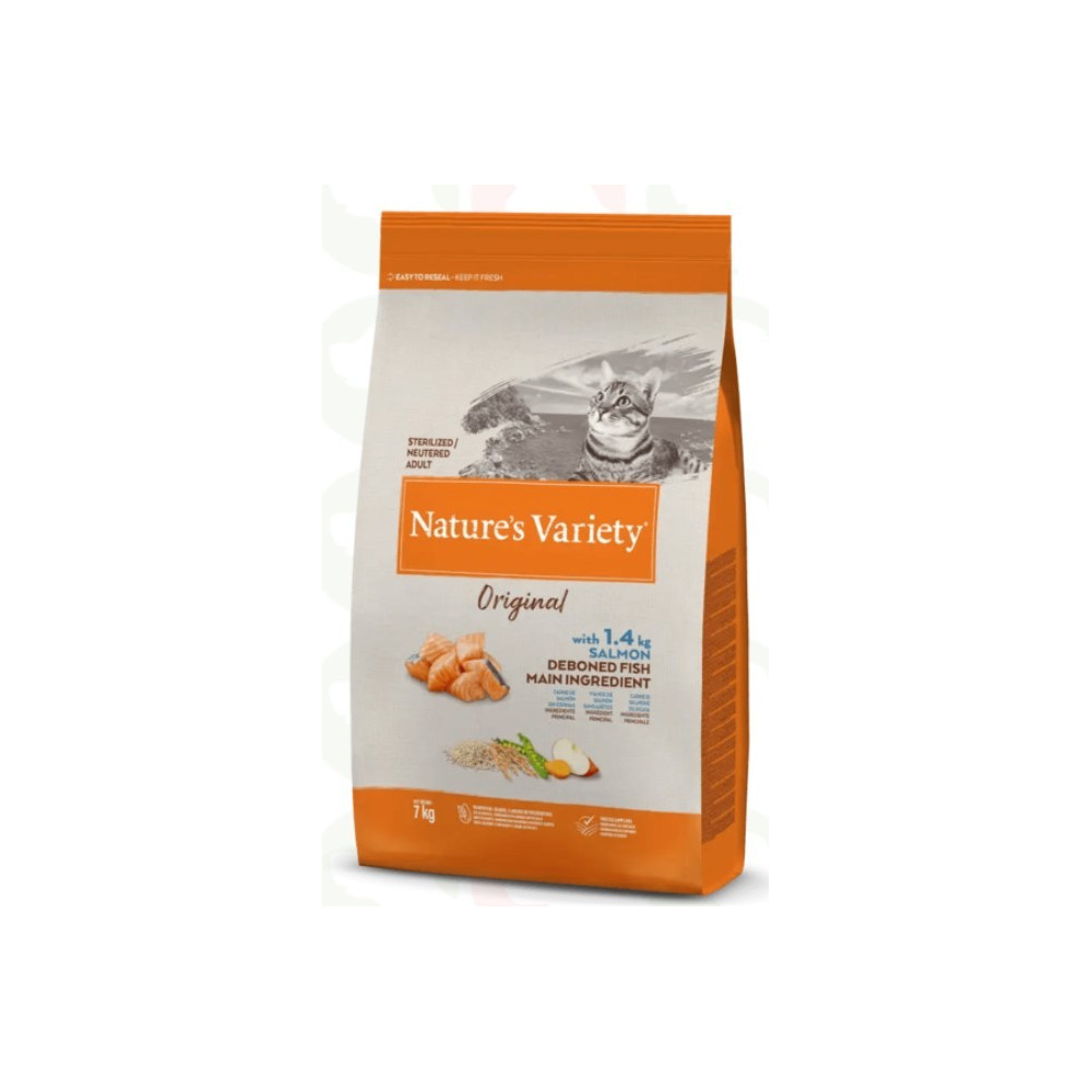 Nature's Variety Cat Original Sterilized Salmon 7KG