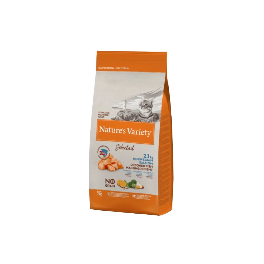 Nature's Variety Cat Select Sterilized Grain Free Salmon 7 Kg