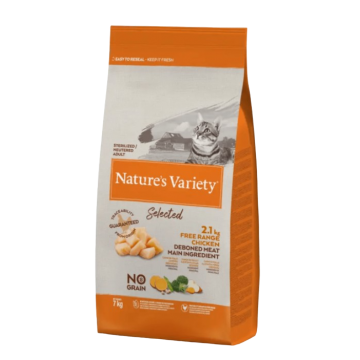 Nature's Variety Cat Select Sterilized Free Range Chicken 7Kg