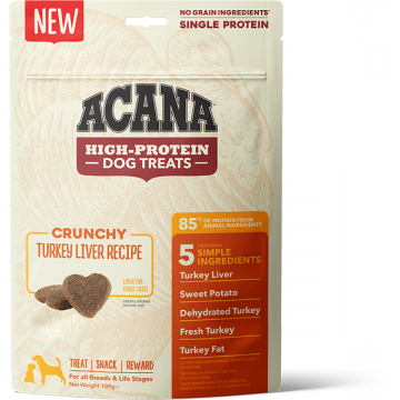 Acana Biscuits Crunchy Dog Treats Turkey 100 gr