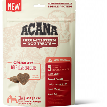 Acana Biscuits Crunchy Dog Treats Beef 100 gr