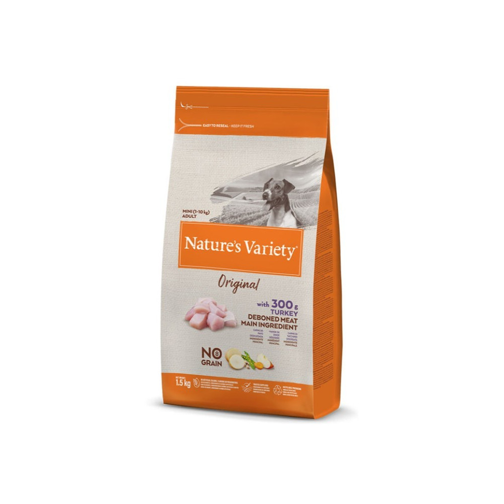 Nature's Variety Original GF Mini Adult Turkey 1,5kg