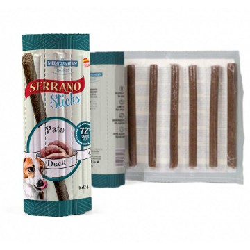 Mediterranean Serrano Sticks 16 uds sabor pato