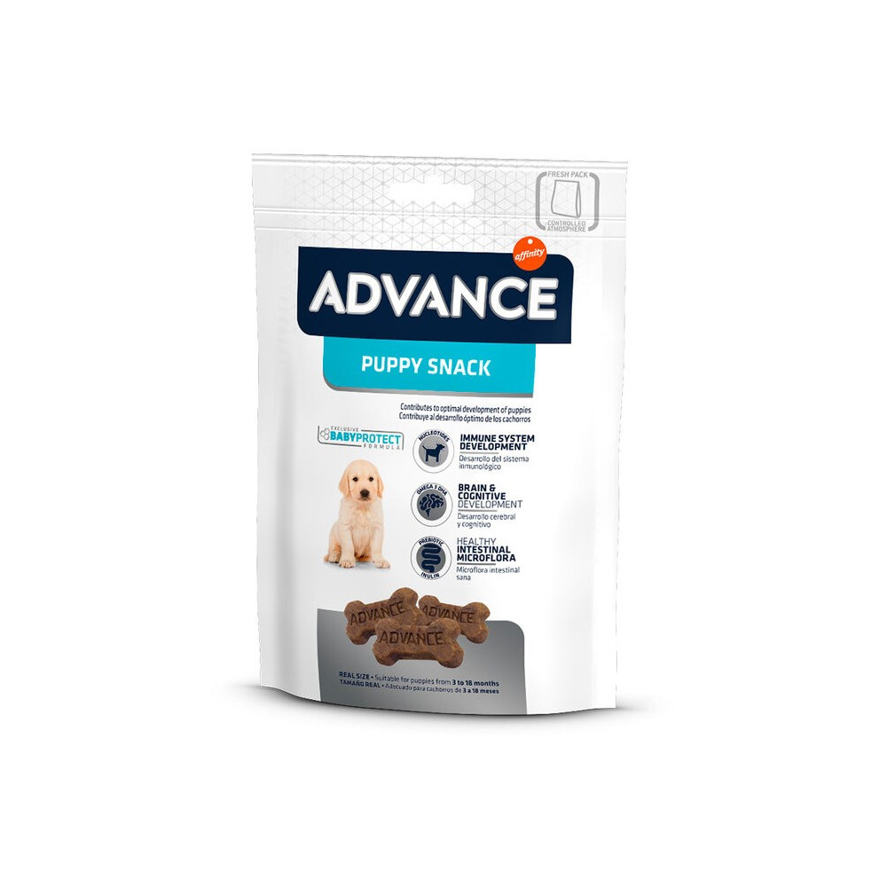Advance Puppy Snacks.