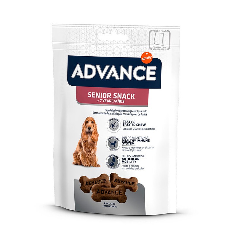 Advance Snacks +7 Years para perros