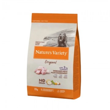 Nature's Variety Original GF Medium/Maxi Adult Turkey 12 Kg