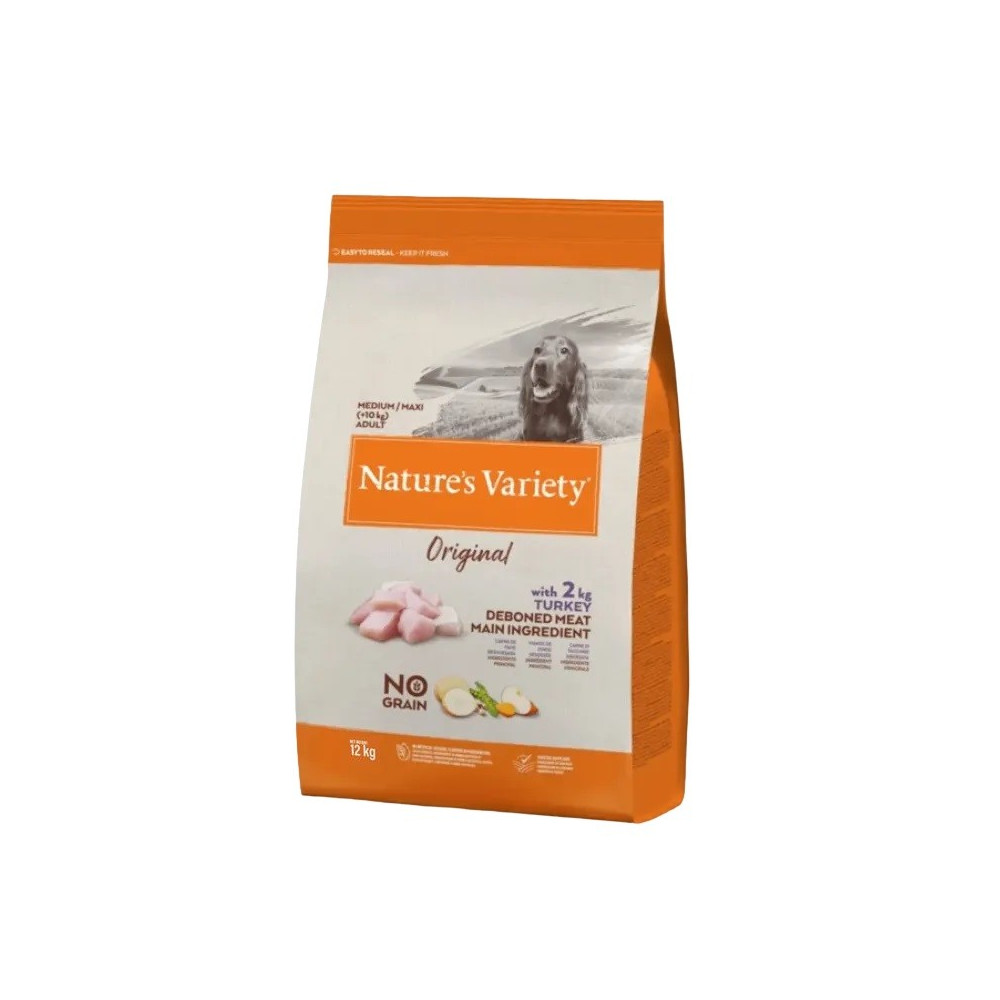 Nature's Variety Original GF Medium/Maxi Adult Turkey 12 Kg