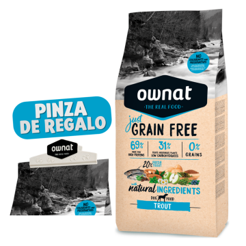PINZA PARA Ownat Just Grain Free Trout
