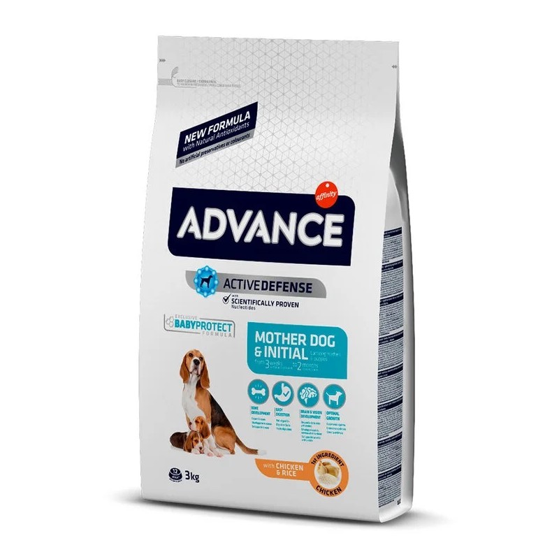 Advance Protect Mother & Initial Puppy. Para cachorros y madres gestantes  PESO 3 Kg