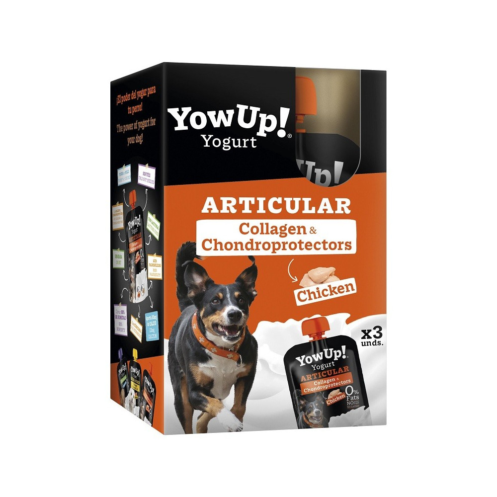 YowUp! Yogurt Natural Articular para Perros 115 gr