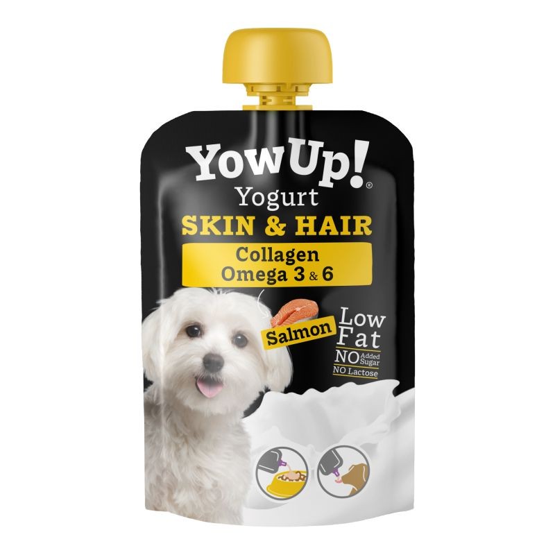 YowUp! Yogurt Natural Skin Hair para Perros. pelo y Piel Unidades 1 unidad