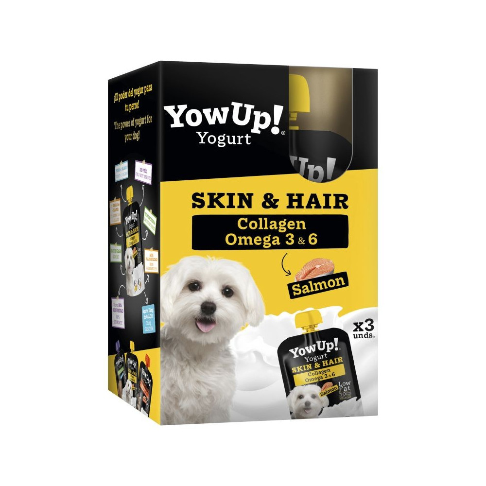 YowUp! Yogurt Natural Skin & Hair para Perros 115 gr