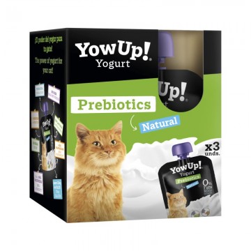 Imagen de YowUp! Yogurt Natural Prebiotics para Gatos 85 gr