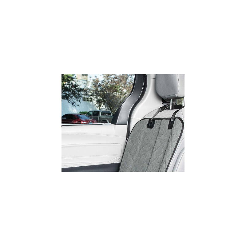 Protector de asientos de coche 137 x 55 cm para perros con colchoneta  absorbente - Superpet Color Gris