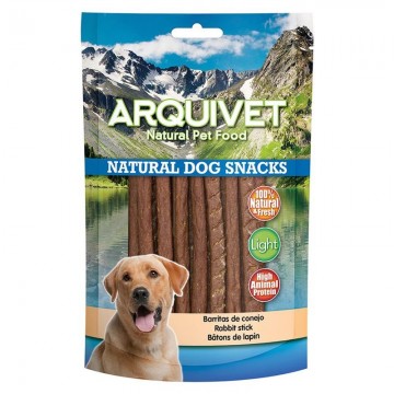 Arquivet Snack Natural Light en Barritas de Conejo