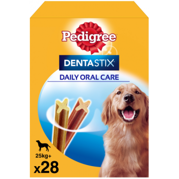 Pedigree Dentastix Uso Diario Limpieza Dental para perros grandes 28 barritas