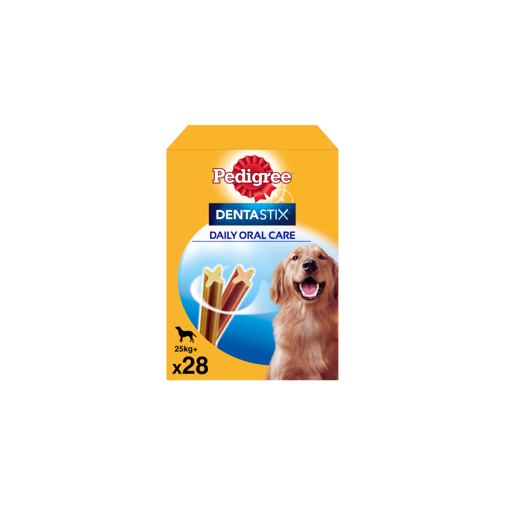 Pedigree Dentastix Uso Diario Limpieza Dental para perros grandes 28 barritas