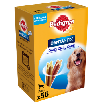 Pedigree Dentastix Uso Diario Limpieza Dental para perros grandes 56 barritas