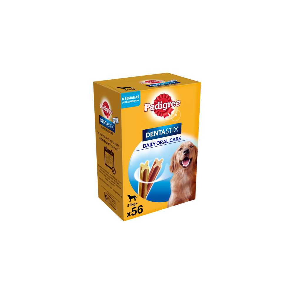 Pedigree Dentastix Uso Diario Limpieza Dental para perros grandes 56 barritas