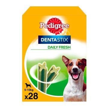 Pack Pedigree Dentastix Daily Fresh 28 uds para razas de perros pequeños