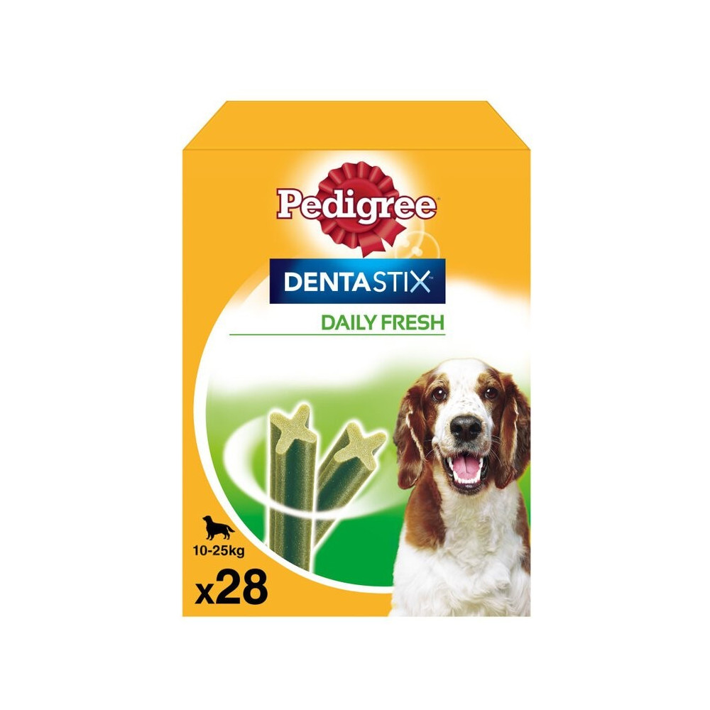 Pack Pedigree Dentastix Daily Fresh Menta 28 uds 10 - 25 Kg