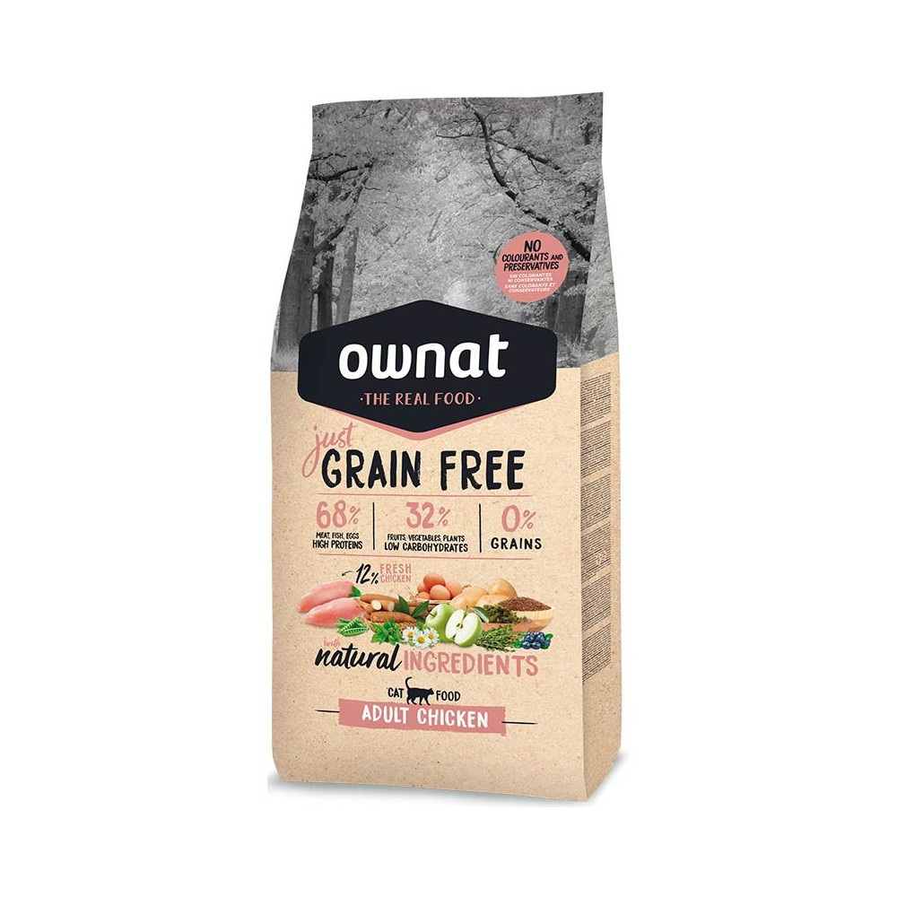 Ownat Cat Just Grain Free Adult Chicken
