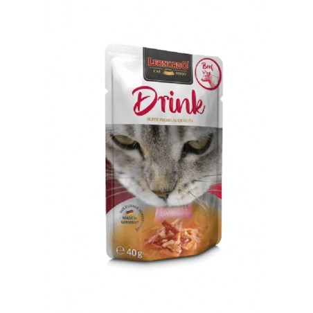 Leonardo Drink Beef. Sopa de Ternera para Gatos