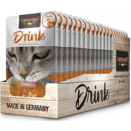 Leonardo Drink Duck. Sopa de Pato para Gatos
