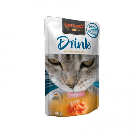 Leonardo Drink Salmón. Sopa de Salmón para Gatos