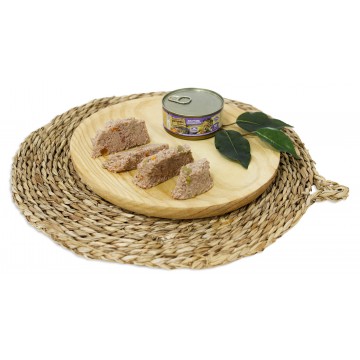 Natural Greatness Gato Lata Complet Codorniz con riñones de cerdo, zanahoria, judías y tomillo