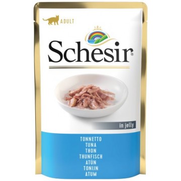 Comida húmeda para gatos adultos Schesir atún en gelatina 85 g · Schesir ·  El Corte Inglés