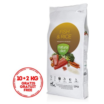 Natura Diet Fish & Rice PROMO 10+2