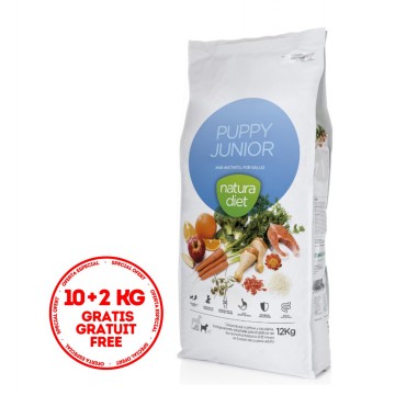Natura Diet Puppy Junior PROMO 10+2