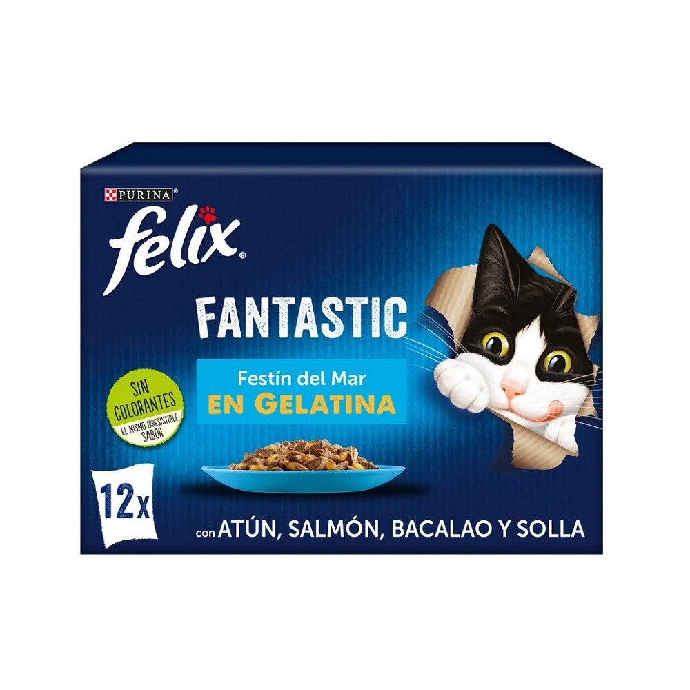Felix Fantastic sobres en Gelatina Festín del Mar
