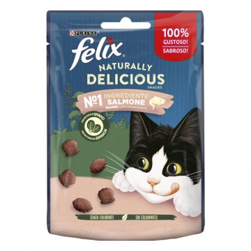 Felix Snacks para Gatos Naturally Delicious de Salmón