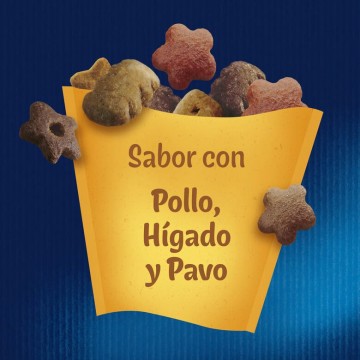 Felix Snacks para Gatos Party Mix Original Maxipack con Pollo, Hígado y Pavo